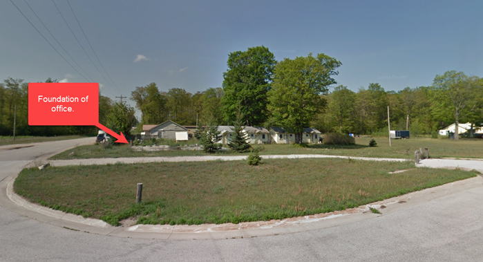 MacJo Motel - 2018 Street View - Store And Office Is Gone (newer photo)